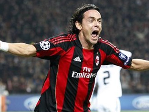 vota Filippo Inzaghi come Best player Trofeo Dossena